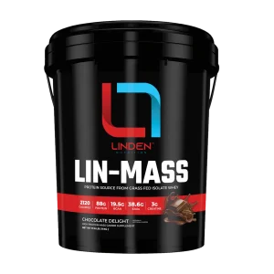 LINDEN LINMASS Mass Gainer 100% Isolate - Chocolate 17.6lb