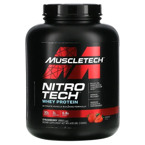 Muscletech Nitrotech Whey Protein 4 lbs - Image 4
