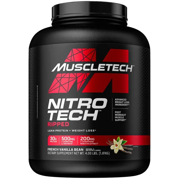 Muscletech Nitrotech Ripped 4lbs - Image 2
